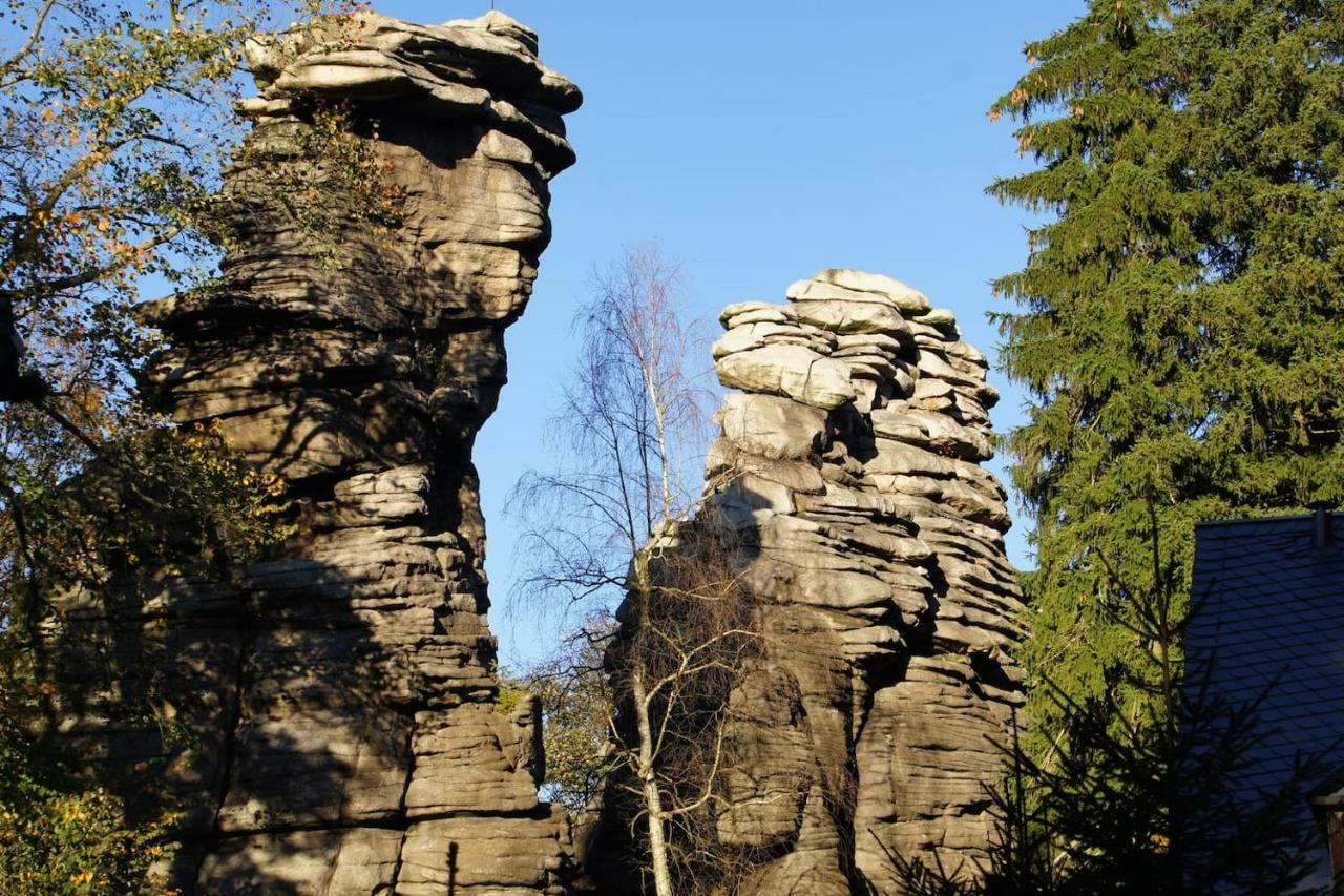 Im Erzgebirge Wandern, Fahrrad Fahren Oder Entspannen Ehrenfriedersdorf Zewnętrze zdjęcie